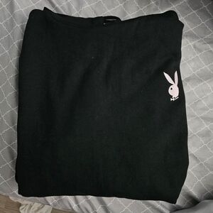 Playboy x Misguided Hoodie Dress